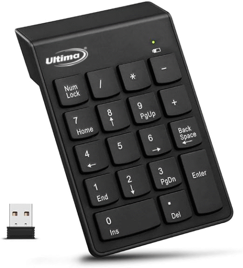 USB WIRELESS NUMERIC PAD