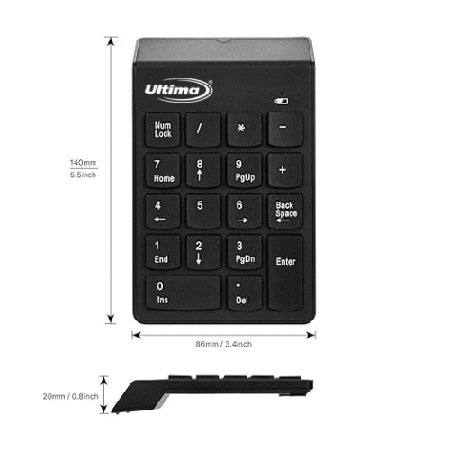 USB WIRELESS NUMERIC PAD - Image 2