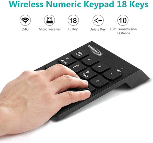 USB WIRELESS NUMERIC PAD - Image 4