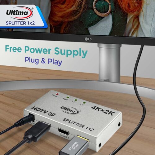2 PORT HDMI SPLITER 4K 30HZ - Image 3