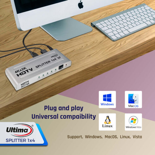 4 PORT HDMI SPLITER 4K 30HZ - Image 4