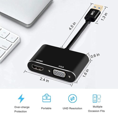 USB TO HDMI & VGA