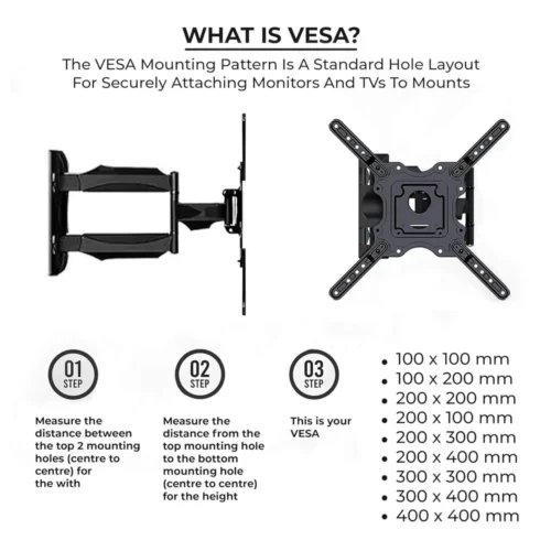 WALL MOUNT SIZE 32"TO 65" - Image 6