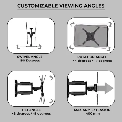 WALL MOUNT SIZE 32"TO 65" - Image 4