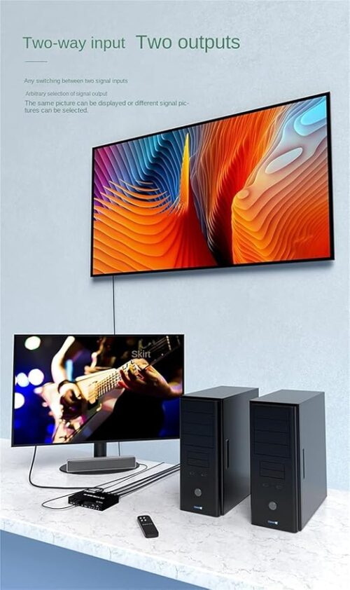 2 IN 2 OUT HDMI MATRIX 4K 60 HZ - Image 3