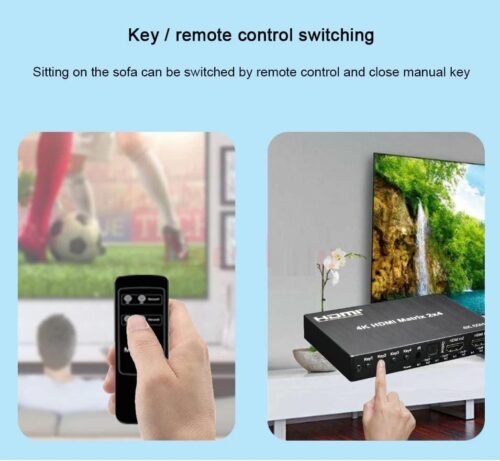 2 IN 4 OUT HDMI MATRIX 4K 60 HZ - Image 5